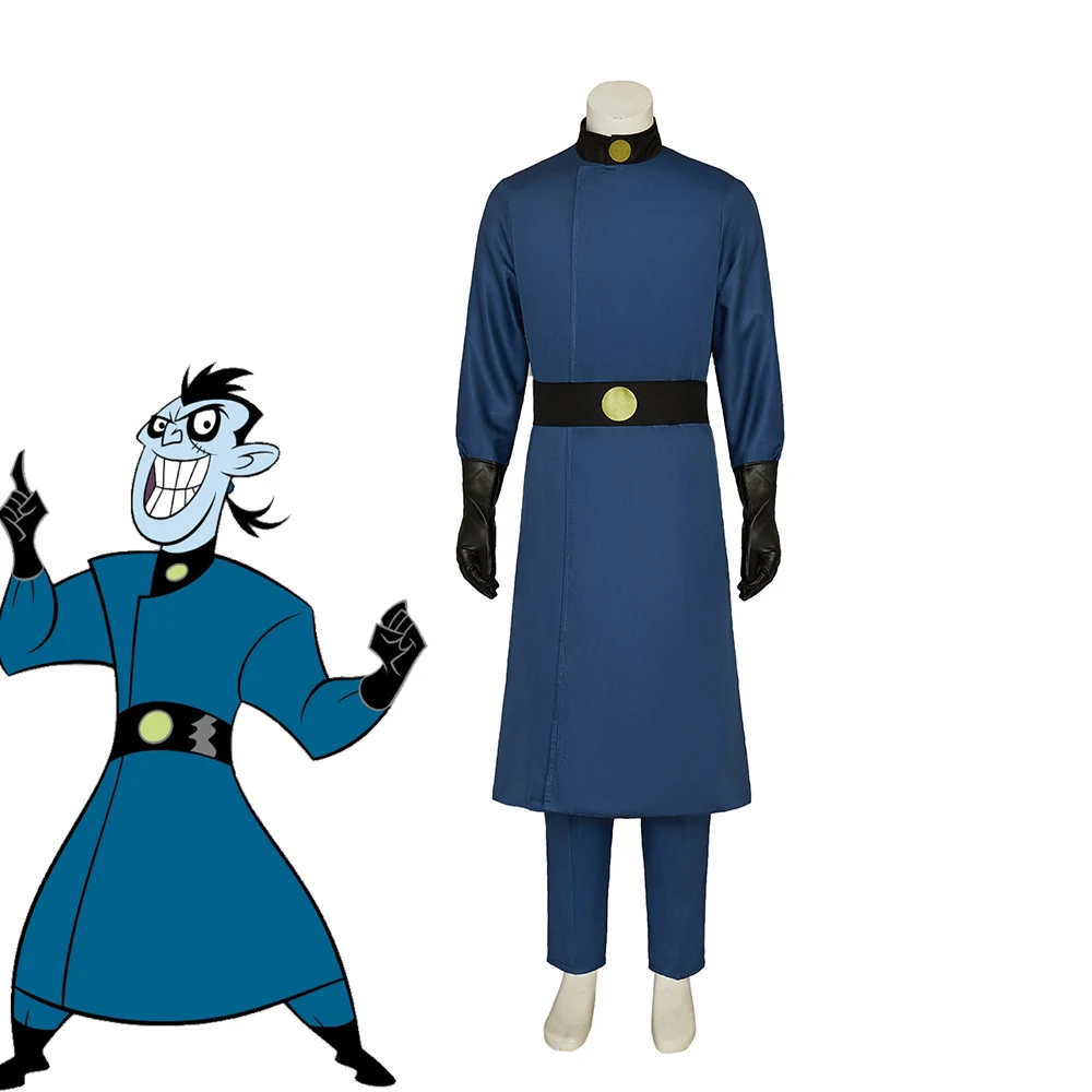 

In Stock Rappin Drakken Cosplay Costume Adult Men's Halloween Christmas Carnival Costume