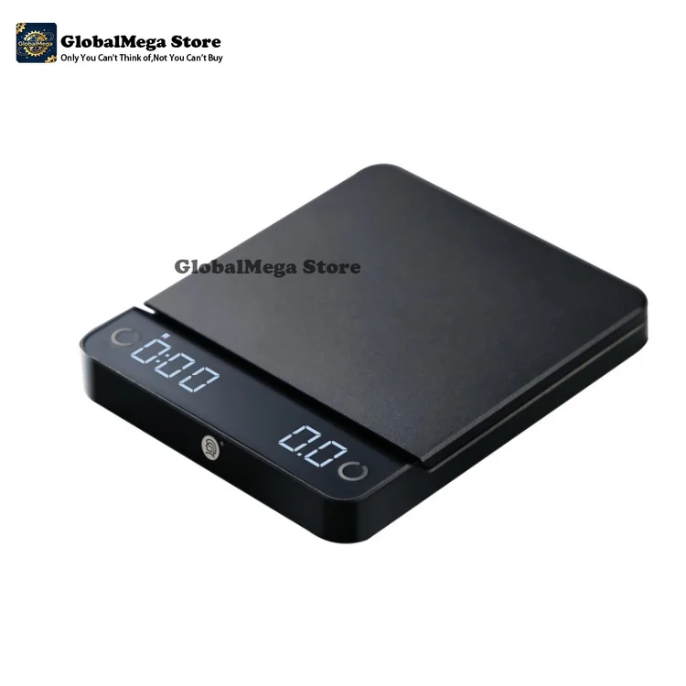 ZeroHero CE ROSH Aluminum Small Electronic Espresso Scale Digital Electric and Home USB Powered