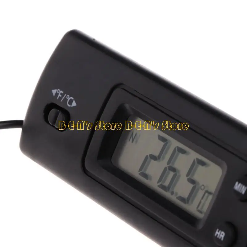 Y1AD Digital Fish for Tank Aquarium Thermometer Terrarium Inside & Outside Temperatur
