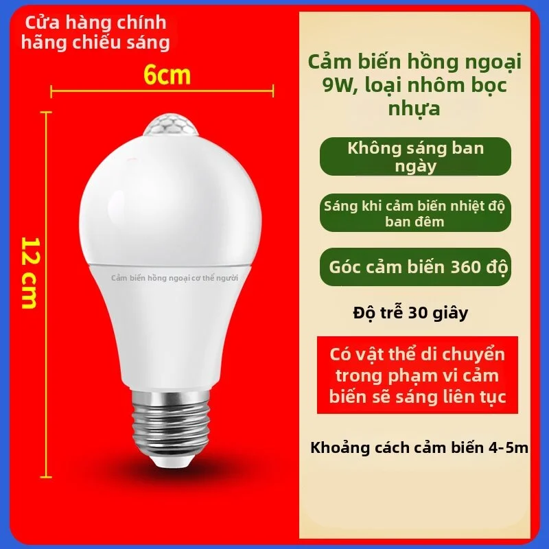 GUANYING | Đèn LED Cảm Biến Động Thông Minh