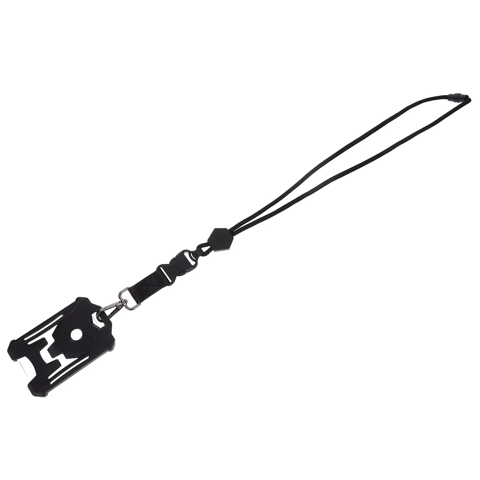 Clear Card Holder with Lanyard for Id Cards Postcards Secure Anti-Wear Name Badge Holder Staff Worker