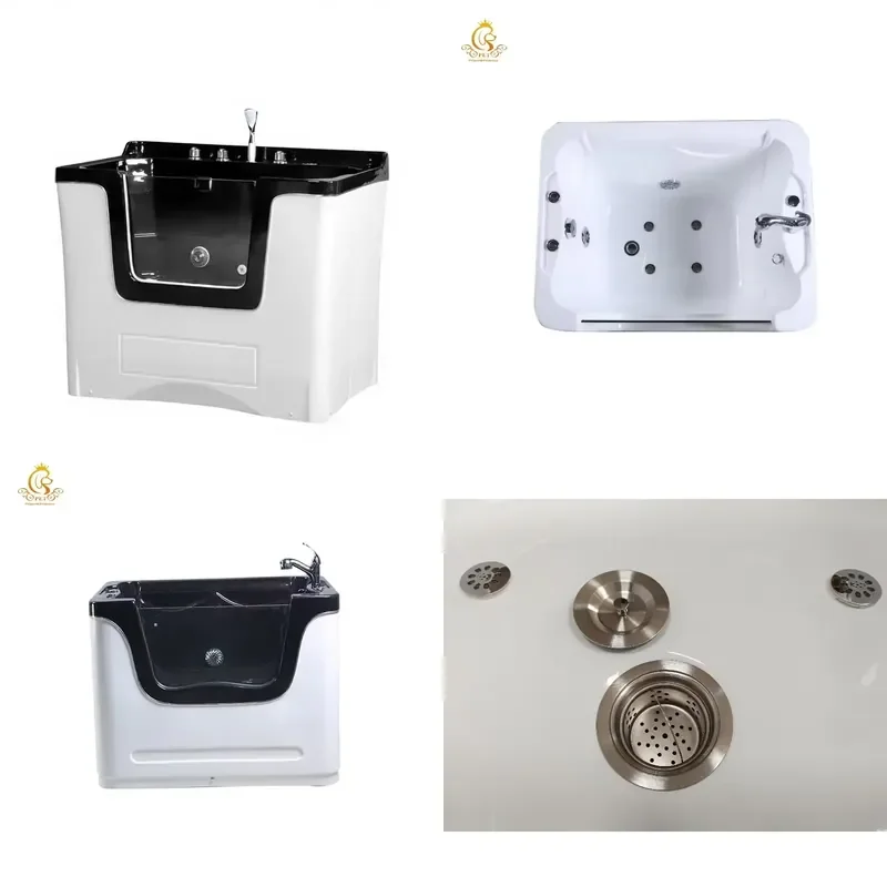 2026 Hot Sale For 2026 EUR PET Acrylic Pet Dog Grooming Spa Bathtub with Massage Function Eco-Friendly Most