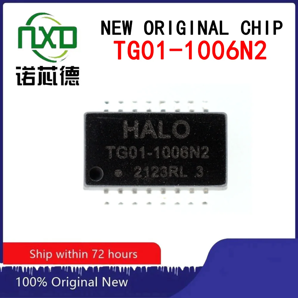 

5PCS/LOT TG01-1006N2RL TG01-1006N2 SOP-16 Ethernet transformer Brand new, original genuine product