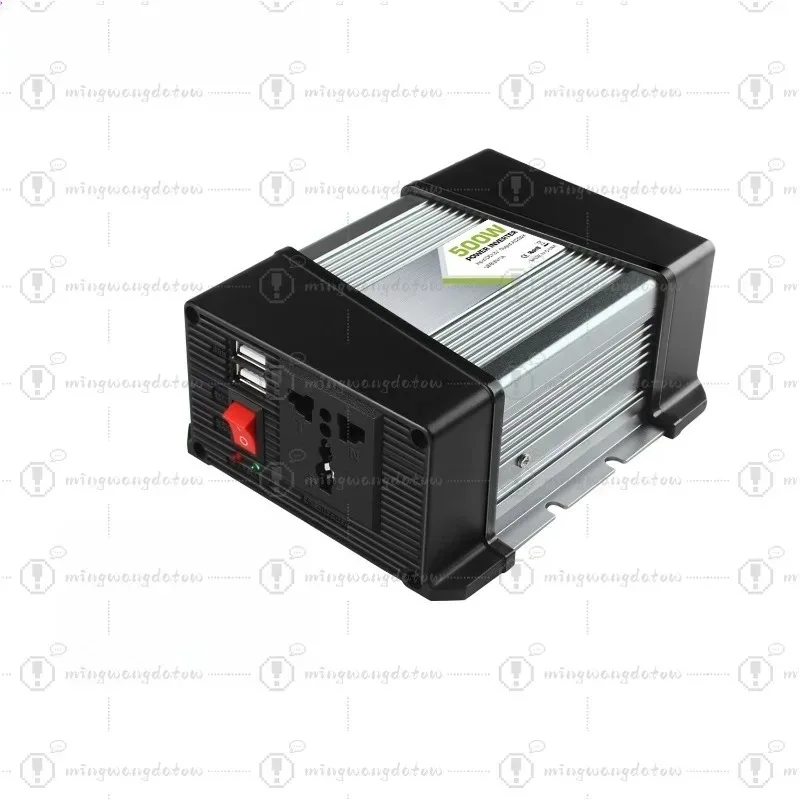 500W Solar Inverter DC 12V to AC 220V 240V Off Grid Pure Sine Wave Inverter Voltage Converter for Home RV Outdoor Solar System