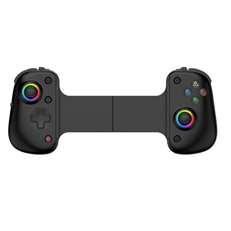 Joystick elástico sem fio Bluetooth para tablets P4 e Android, controlador D8PRO RGB