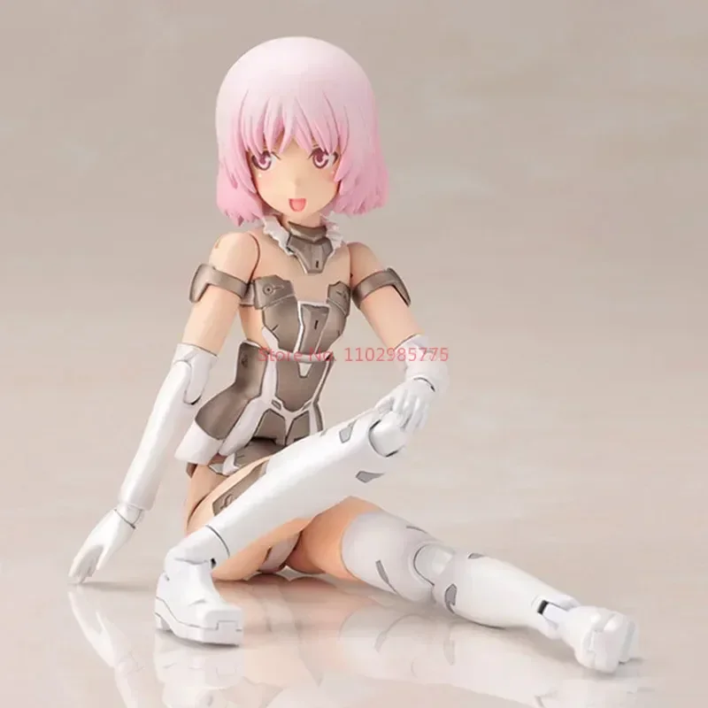 Kotobukiya Fag Materia Preto e Branco Ação Figura Anime, Boneca Modelo Colecionável, Estatueta Colecionável, Brinquedo Ornamento, Genuíno, Original, Em estoque