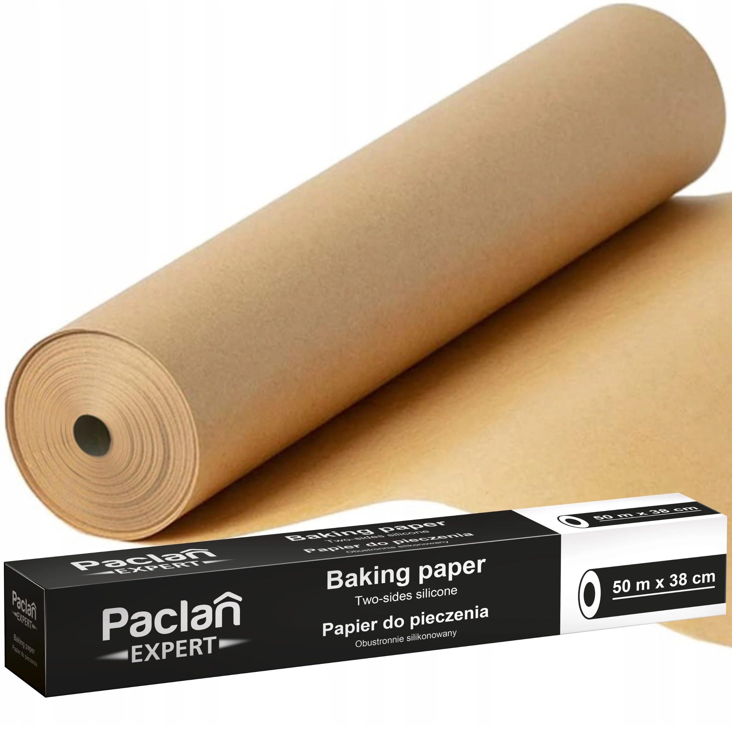 Siliconen bakpapier 50 m x 38 cm - Paclan