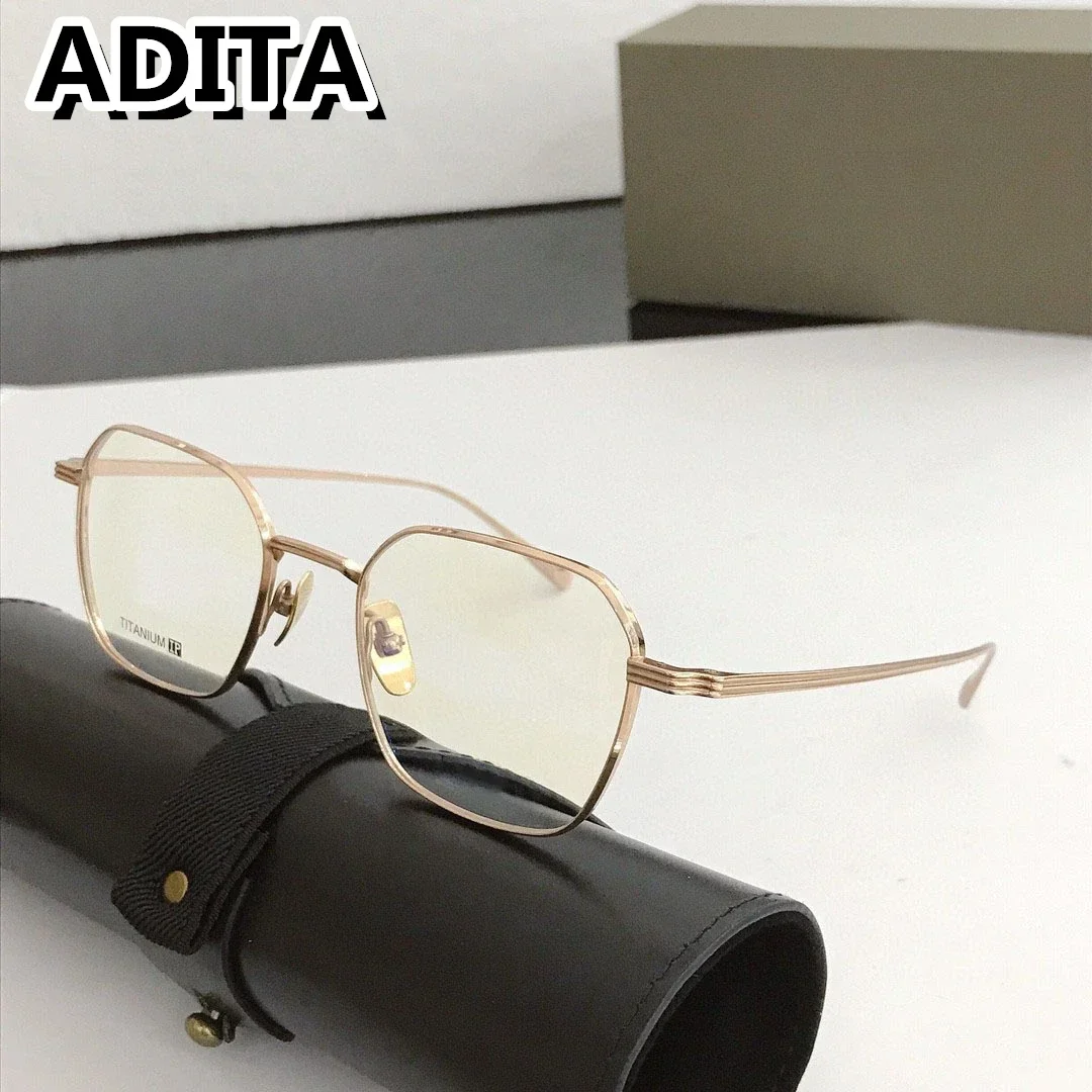 

ADITA LSA-809 Top High Quality Sunglasses for Men Titanium Style Fashion Design Sunglasses for Womens with box