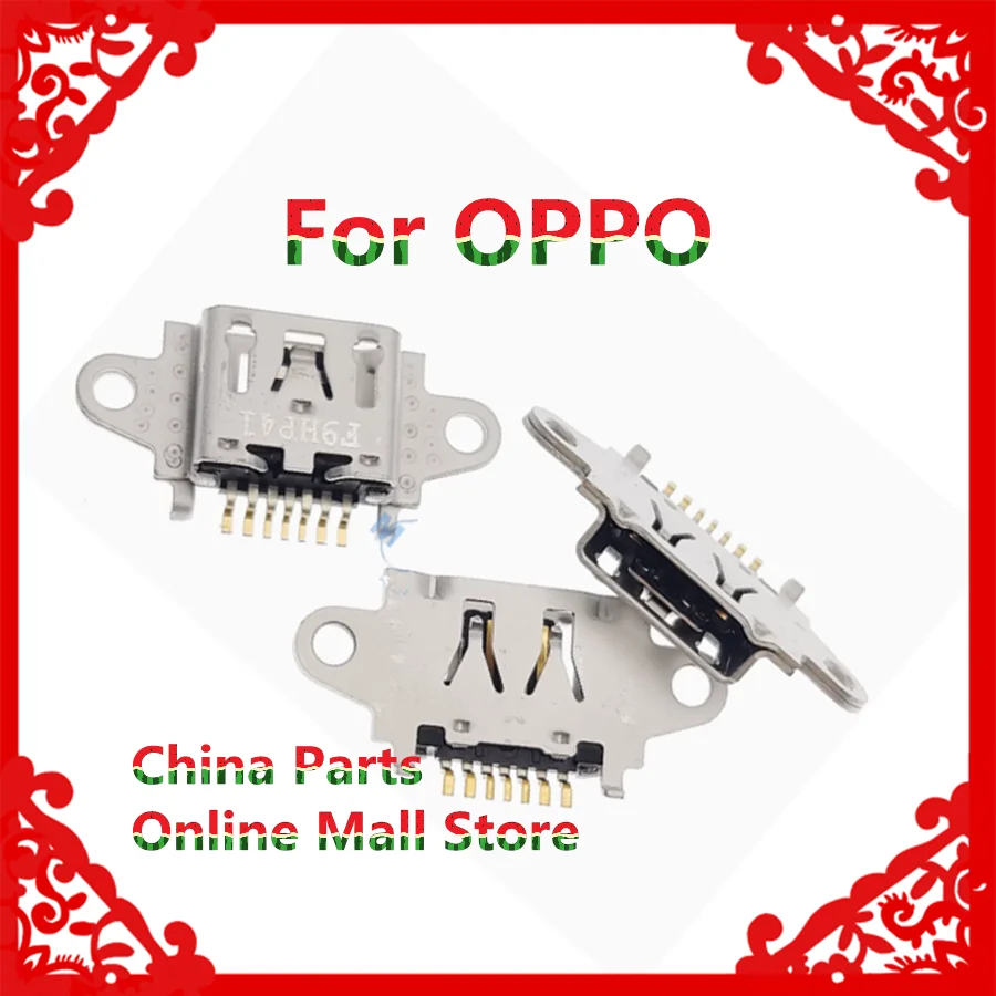 

For OPPO A1 A3 A7 A7X A5 A73 A83 A9 A9X R15X A71 A79 R5 A15X K1 R11S R11 R7 R7S Plus Micro USB Built-in universal tail socket