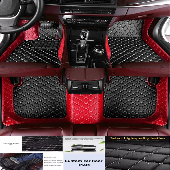 

For Chevrolet Trailblazer Custom Car Floor Mats Carpets Waterproof Auto Floor Liners Foot Coche Accessories