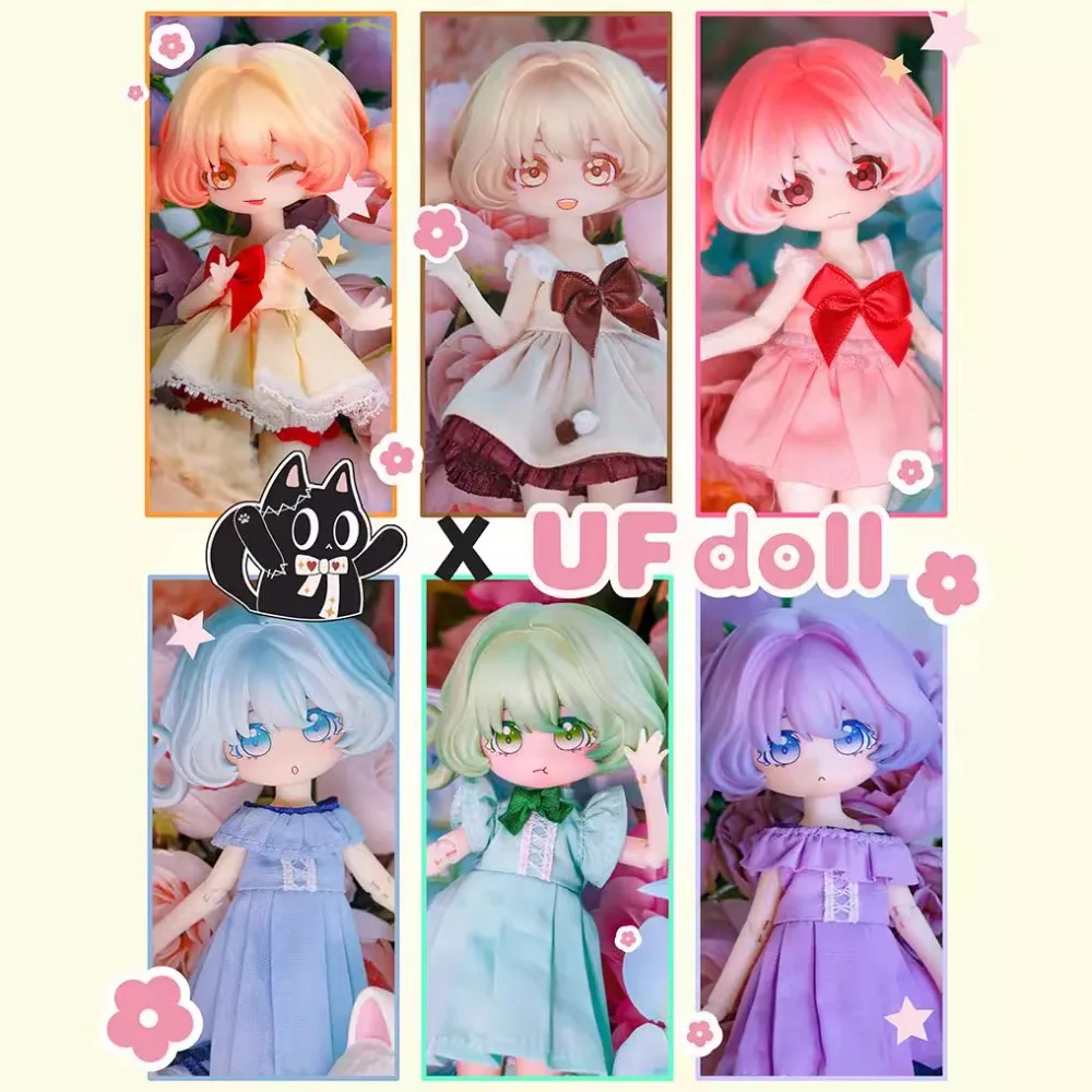 

Ufdoll Fruit Series 1/12 Bjd Cute Action Figure Toys Kawaii Anime Figures Dolls Toy Gift Small Chest Figure Can Move Doll kawaii