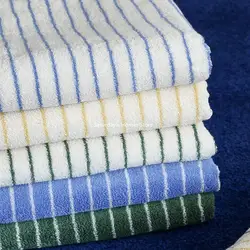 Asciugamani in cotone a rombi geometrici a righe asciugamano per il viso assorbente morbido pettinato a fiocco lungo asciugamano per mani per bambini bagno per adulti per uso domestico