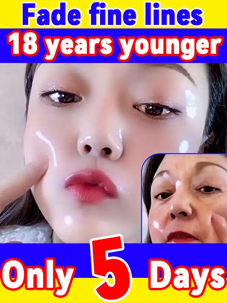 

18 years younger,wrinkle free
