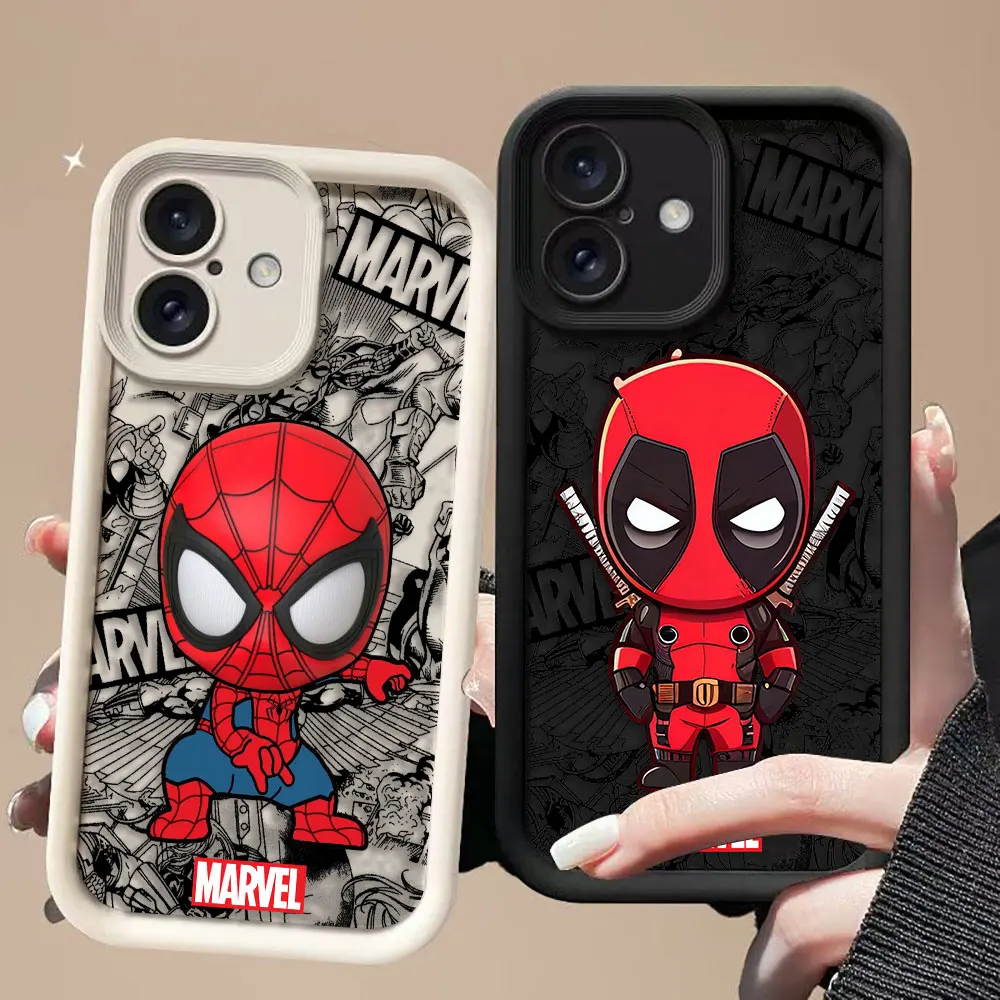 

Iron Spider Man Deadpool Cover Phone Case For OPPO RENO 2F 2Z 5 5F 6 7 7Z 8 8Z 8T 10 11 11F 12 12F 13 13F 14 LITE PRO PLUS Case