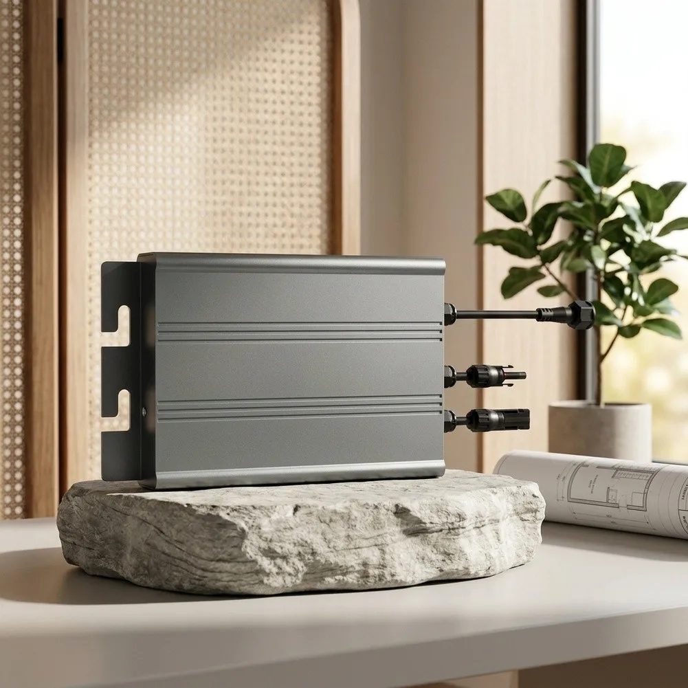260W Solar Grid Tie Inverter Efficiency IP65 Waterproof Aluminum Alloy For Home Photovoltaic System Power Supply