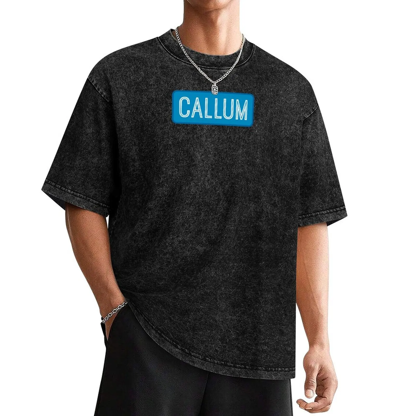 Callum Name T-Shirt summer tops basketball graphic tees sublime graphic t shirts mens shirts graphic tee