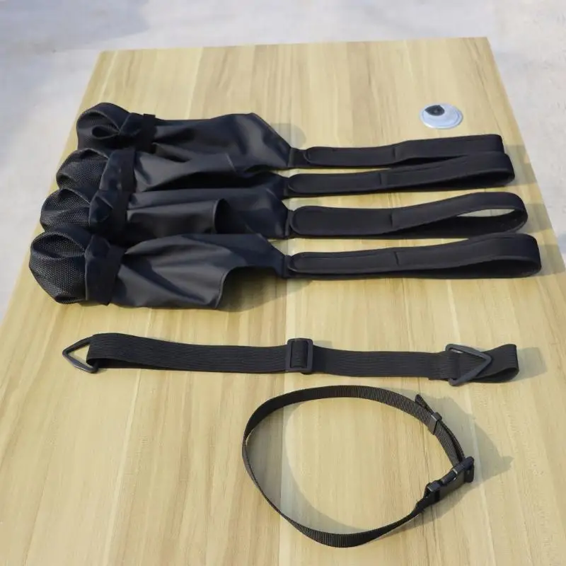 Polainas impermeables para perros, zapatos, botines con tirantes, ropa impermeable 5 tamaños para mascotas grandes