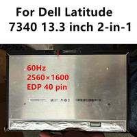 For Dell Latitude 7340 2-in-1 P179G P179G001 laptop LCD screen Assembly replacement 13.3 inch 60Hz 2560x1600 eDP 40 pin Tested