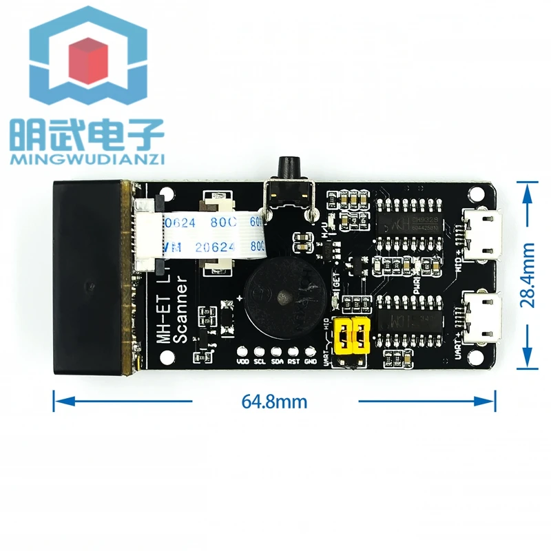 Scanner v3.0 Serial Port Embedded 2D Scanning Engine Barcode Recognition Scanning Module Scanner