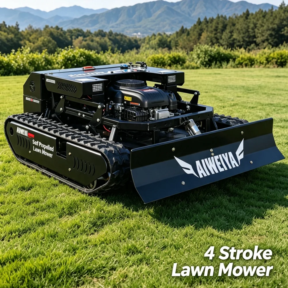 Customized Latest Design Self Propelled Lawn Mower Lawn Mower Robot For Private Courtyard Turf Care Outdoor Garden Renovation