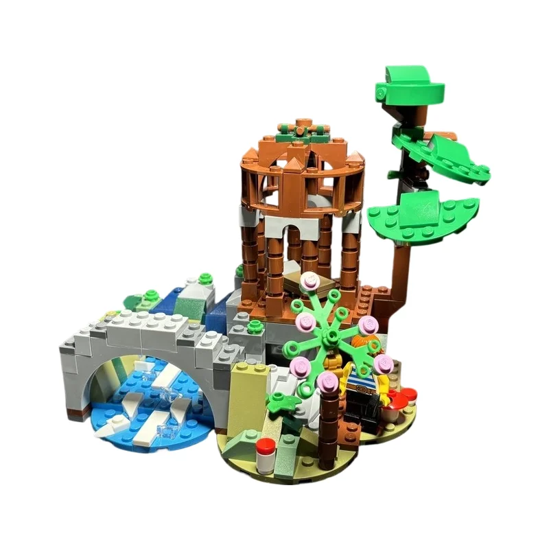 

Набор строительных блоков 31120 в стиле Rivendell: мини-модель эльфийского замка, конструктор из кирпичиков