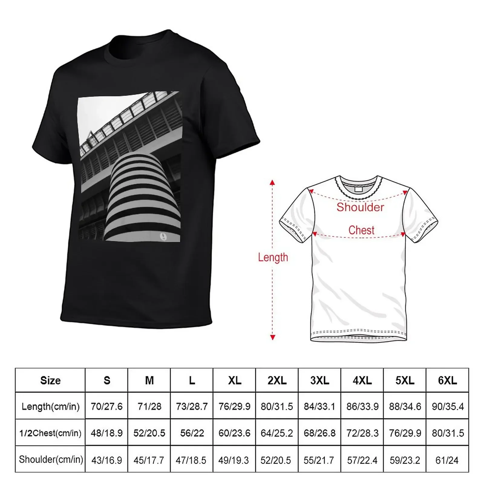 Column of the San Siro stadium - Giuseppe Meazza T-Shirt quick drying cute clothes aesthetic clothes mens graphic t-shirts anime