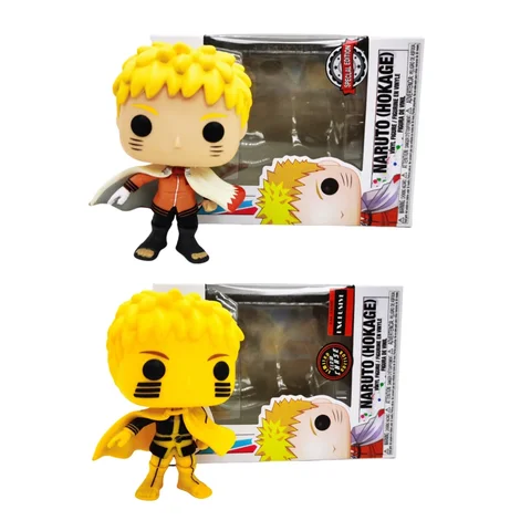 Japanese Kawaii Uzumaki NARUTOS HOKAGE #724 Popstyle Vinyl Action Figure Collection Model Toys For Children Christmas Gift