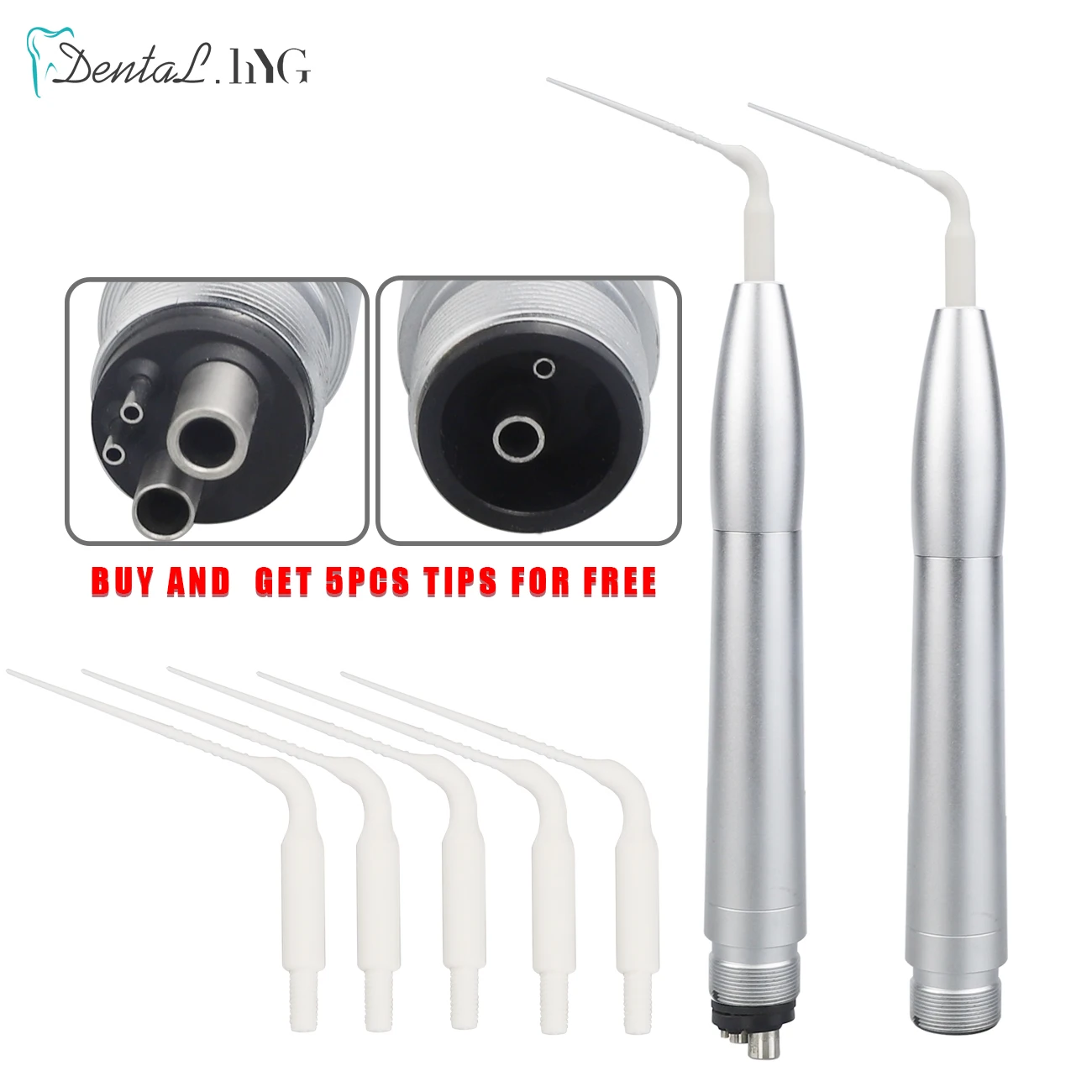 Dental Ultrasonic Activator Endodontic Irrigator Ultrasonic Handpiece For Dentistry Root Canal Instruments Work With Air 2/4hole