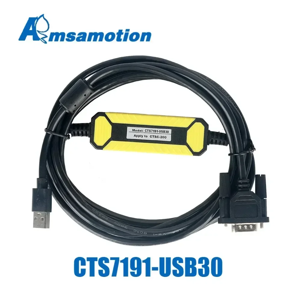 Programming Cable For CO-TRUST CTS7 191-USB30 CTSC-100 /200 CPU Hexin PLC CTS7191 USB to DB9 Download Line