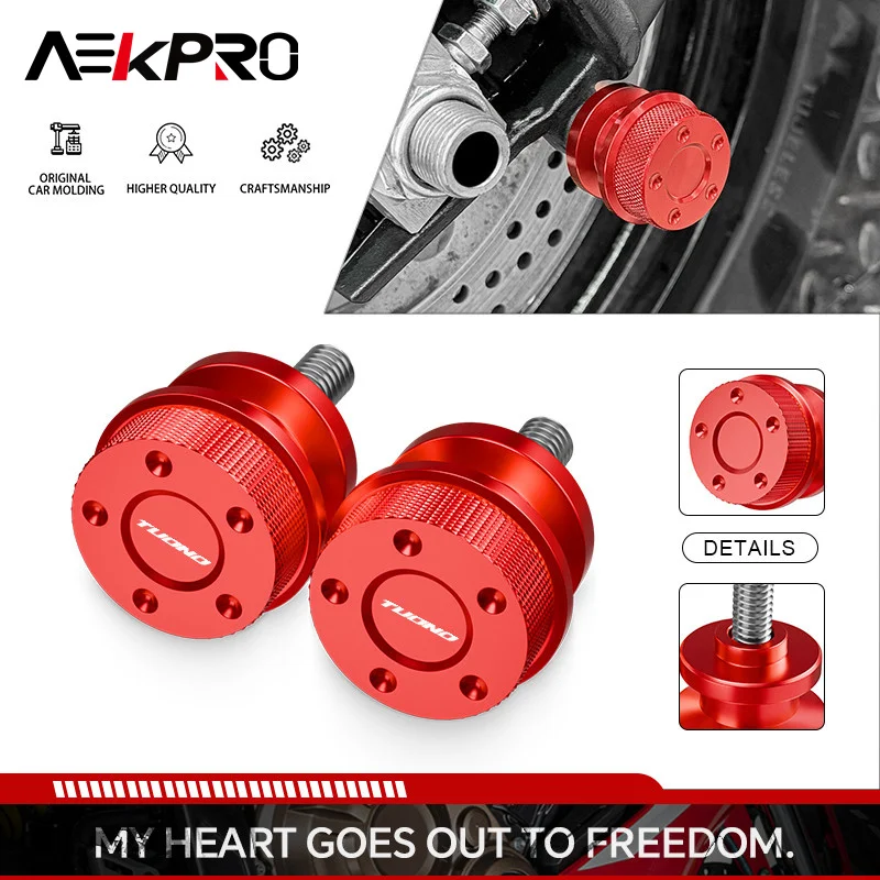 6 мм катушки маятника заднего колеса, слайдер, подставки для мотоциклов с ЧПУ, винт для Tuono 1000R 05-11 Dorsoduro 750 10-16 DORSODURO 1200 11-13