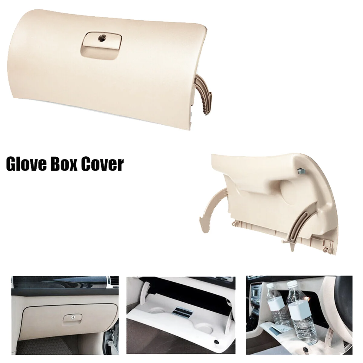 Car Dashboard Glove Box Cover 3B1 857 122B for VW Passat Estate B5 & B5.5 1997-2005 Grocery Lid Storage Box Cover Beige