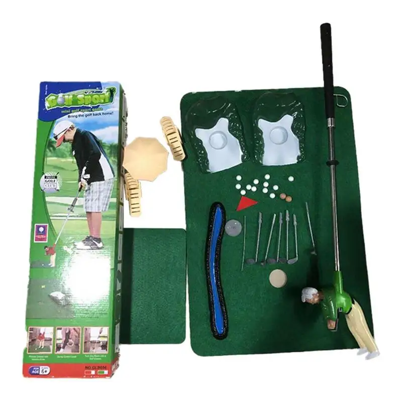 

Golf Set For Kids Mini Golf Set for Kids Fine Skills and Coordination Ability Development Parenting Mini Golfer Toy Game Mini