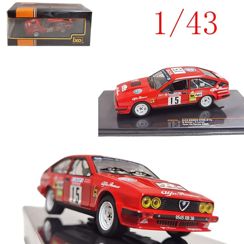 

IXO Diecast 1/43 Scale ‌Alfa Romeo GTV6 Group A #15 1986 ETCC Alloy Car Model Toys for Boys Gift