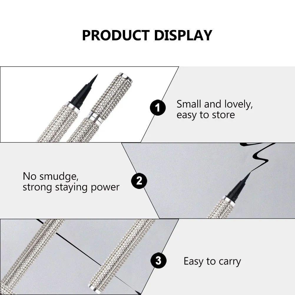 Simple Eyeliner Pen Liquid Type Easy to Use Strong Stretch Performance Clear Eye Line Definition Safe Non Irritating