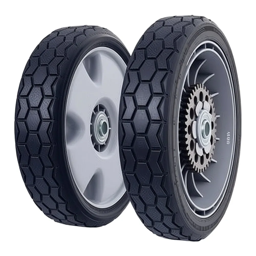 Rear Wheel Kit 2 Count 9 Inch for Honda HRX217 Compatible with Factory Spec Parts 42710 VH7 010ZA and 44710 VH7 010ZA