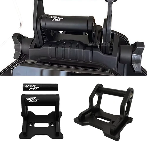 Imagen 1 del producto Para CFMOTO 450MT 450 MT MT45 2024 2025 accesorios de motocicleta CF450MT soporte de teléfono GPS soporte de navegación nuevo soporte de extensión