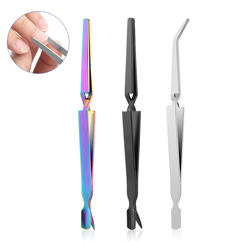 Nail Pinching Tool Magic Wand Acrylic Gel Nails Pincher Tweezers Function Tool