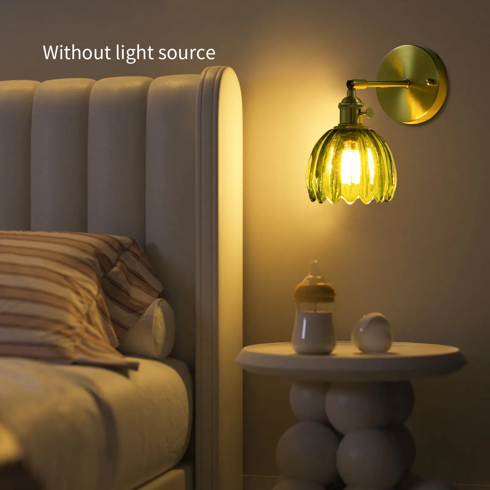 

Tulip Flower Wall Lamp Creative Vintage Flower Wall Lamp LED, Halogen Lamp