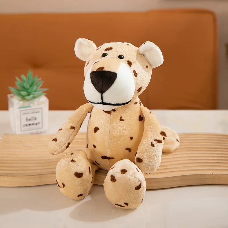 Forest Animal Tiger Doll Lion Elephant Monkey Giraffe Jungle Doll Plush Toy Children's Doll