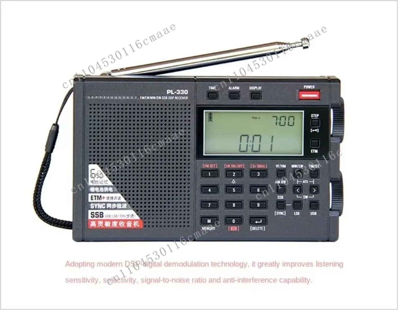PL-330 Radio FM /LW/SW/MW - SSB All-band Radio , Pl330 Portable Radio