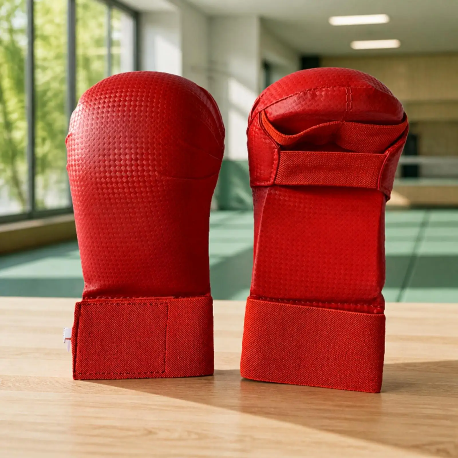Boxing Boxing Karate Training Gloves for Men Women Polyester Padded Mitts with Hook Loop Wrist Wrap for Punching Bag Workout - Aliexpress Deal