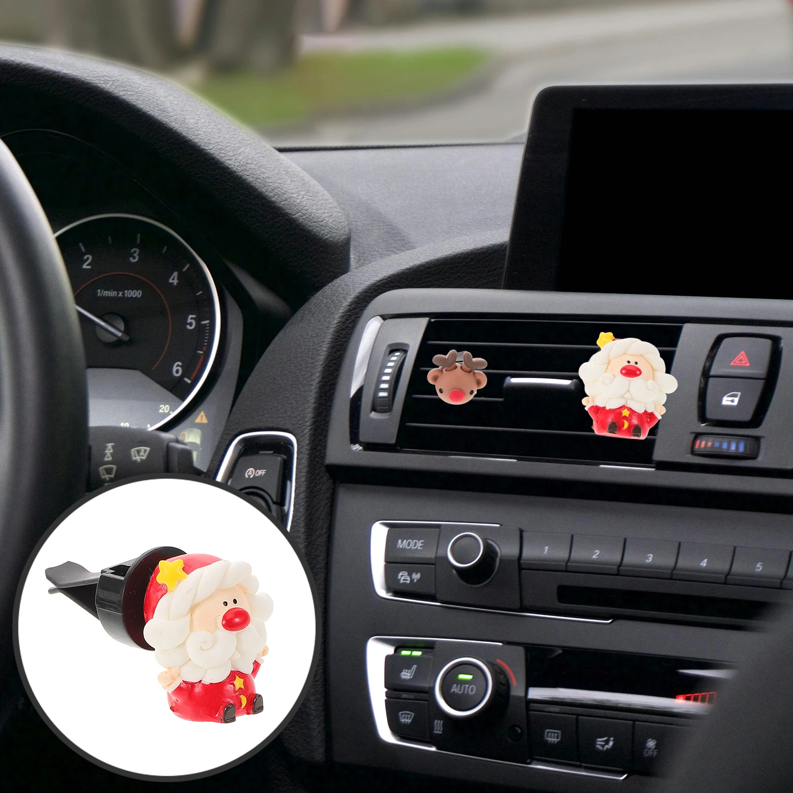 

4 PCS Freshener Car Perfume Clip Decorations Interior Miss Air Vent Clips for Cute