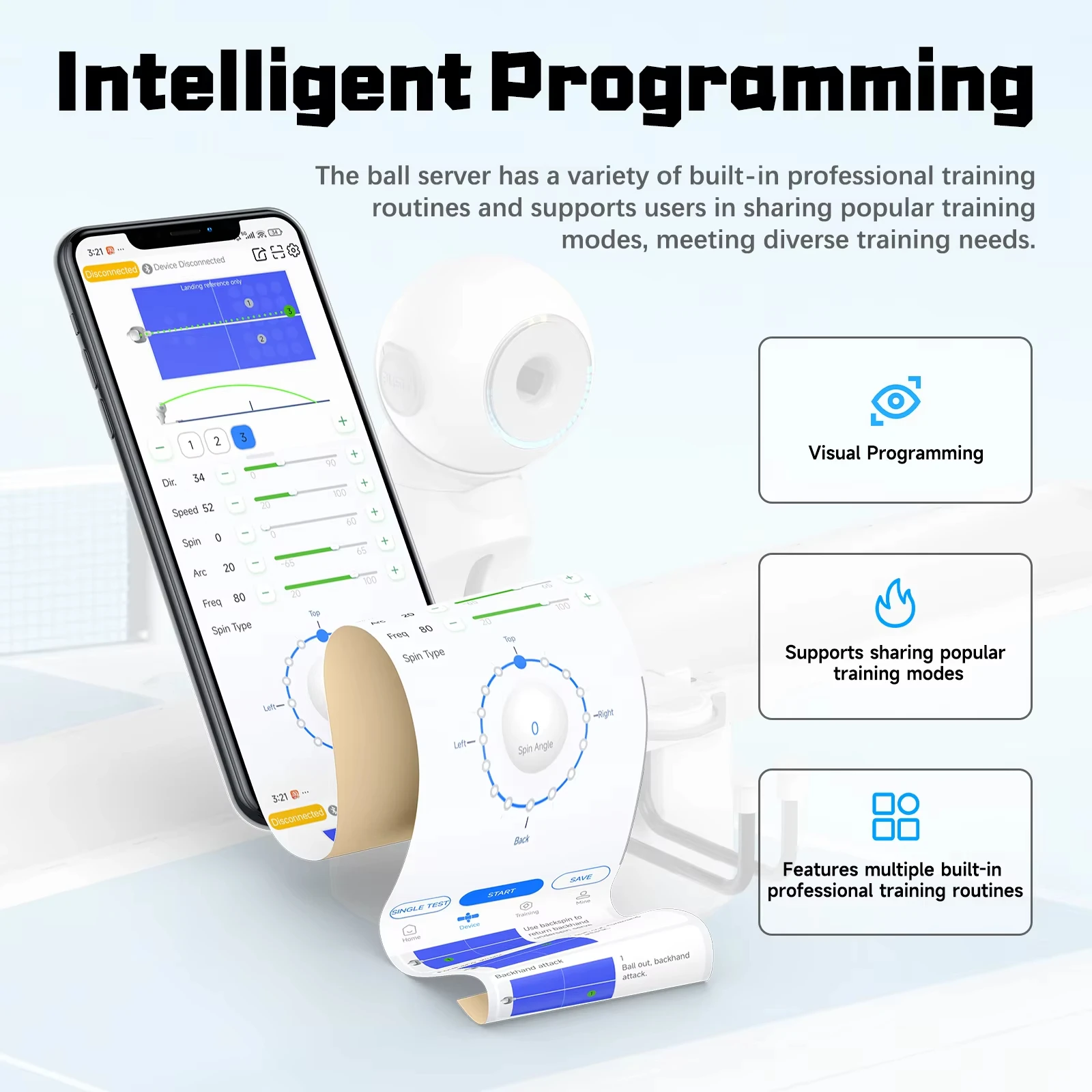 Robot Pelatihan Tenis Meja Pro - Table Tennis App ulasan dan harga
