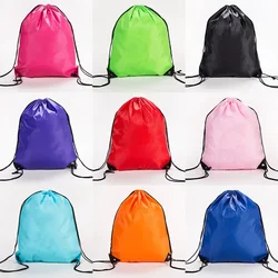 Mochila plegable para deportes al aire libre de viaje, bolsa portátil impermeable para natación, playa, Camping, mochila con cordón, bolsas de nailon diarias