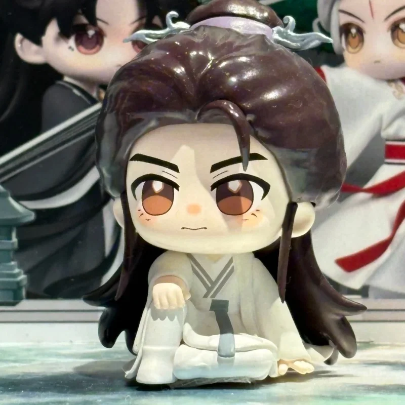 حقيقي فوشان هاي الجلوس عرض الجبال البحار سلسلة صندوق أعمى تمثال صغير سطح المكتب زخرفة بولي كلوريد الفينيل نموذج اللعب دمية صندوق غامض الهدايا #6