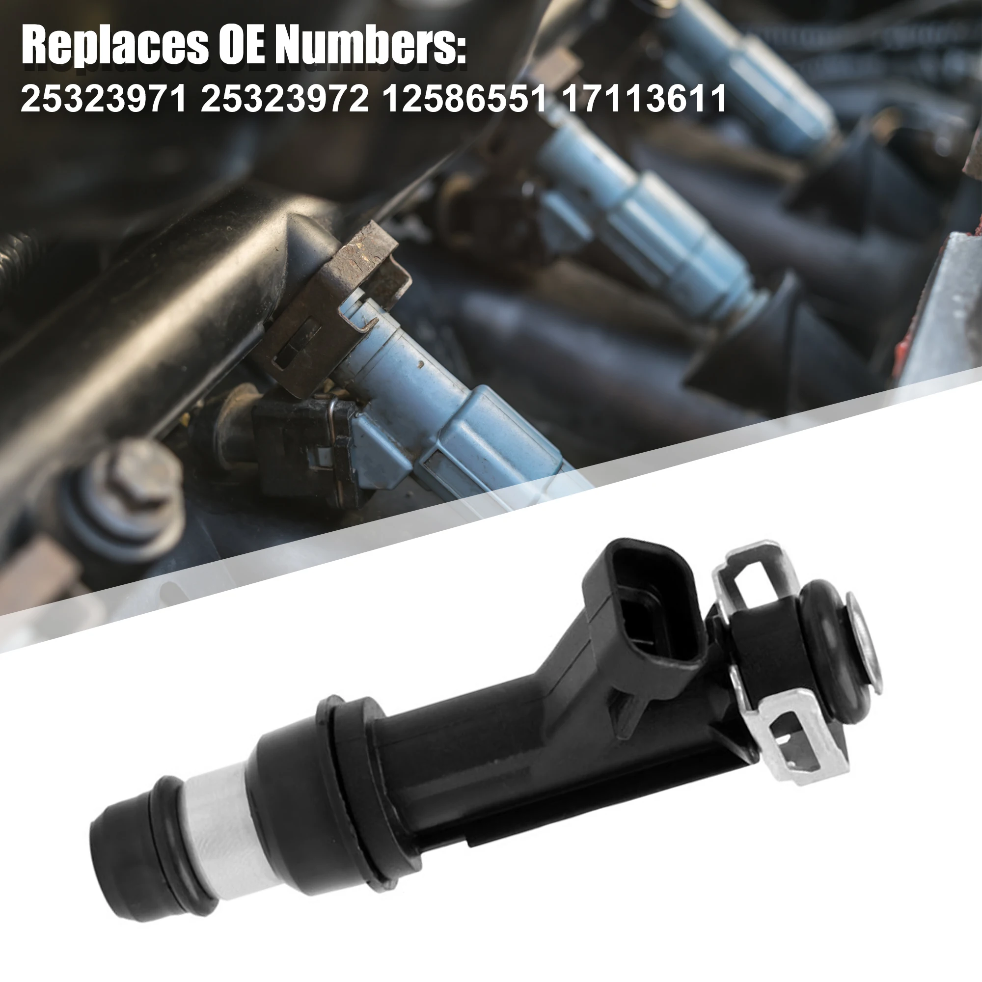 

UXCELL 25323971 217-1602 Fuel Injector for Chevy Impala 3.4L 2000-2005 for Malibu 3.1L