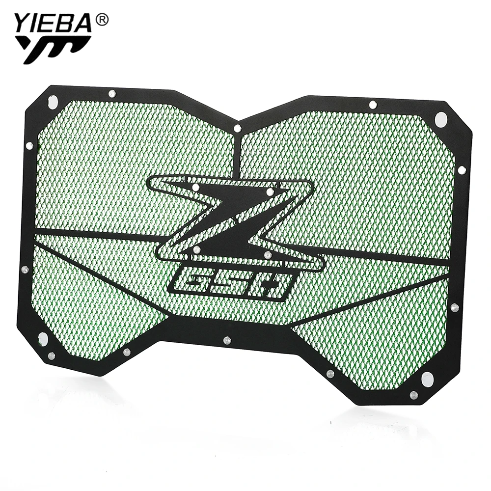 For Z650ABS NINJA650 Radiator Protector Cover For Z650 KRT Z-650 Z 650 2017-2023 Motorcycle Water Tank Grille Guard Protection