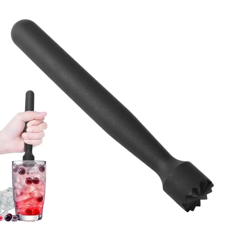Fruit Masher Cocktail Muddler Anti Slip Berry Smasher Lemon Muddler Wine Barware  Mixing Stick Kitchen Gadgets Home Accessories
