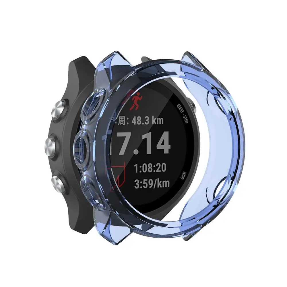 Funda protectora para reloj inteligente Garmin Forerunner 45 Swim2, cubierta protectora de TPU ultrafina para Garmin Forerunner 45 S, venta