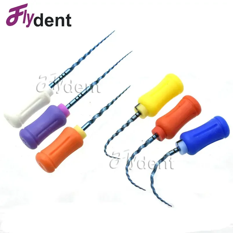 6Pcs/box Dental Hand Use NITI Files 21MM 25MM SX-F3 Super Rotary Files Dentist Root Canal Files Shaping Finishing Dentist